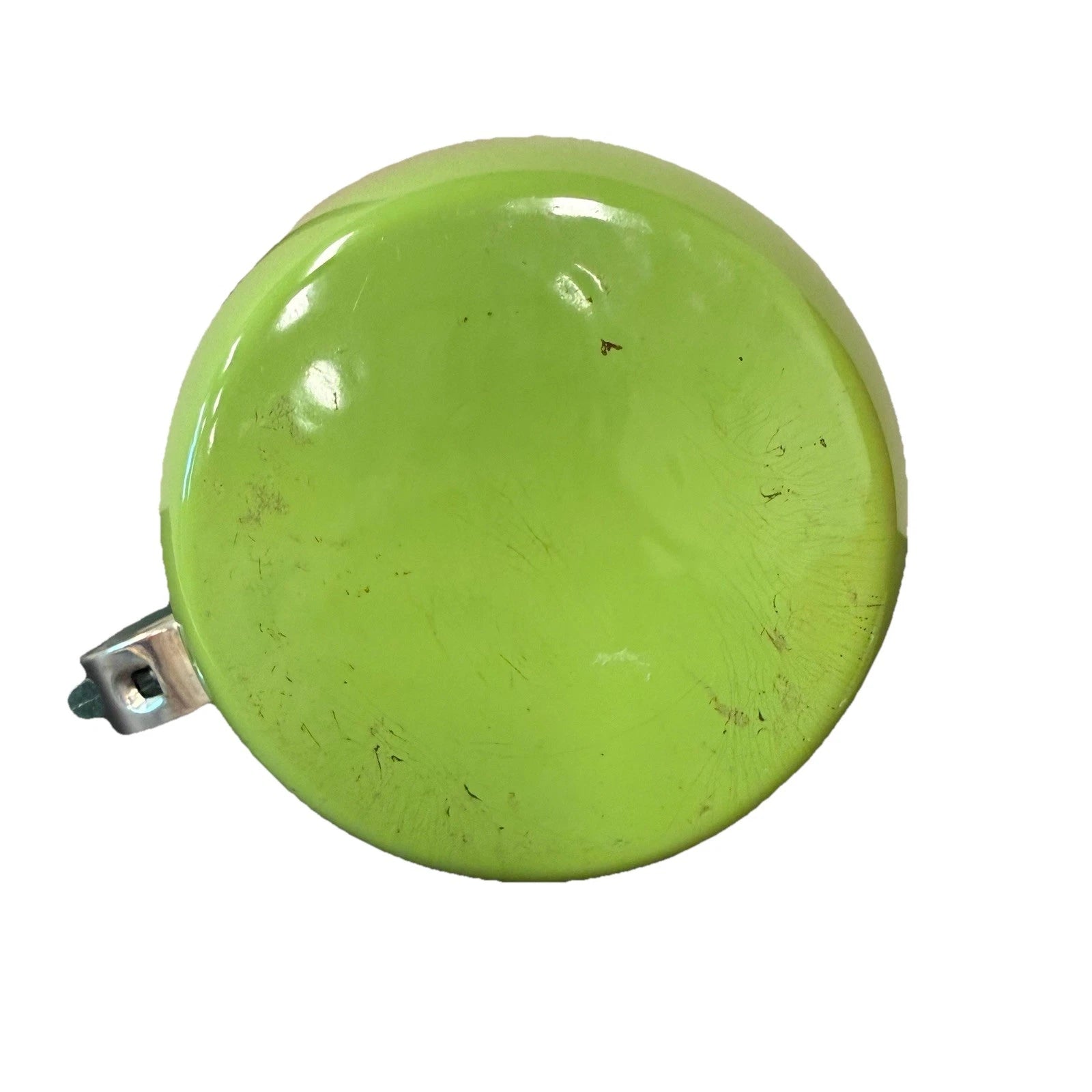 Vintage Copco Kettle Enamelware 1980s Large Apple/Pear Shaped Retro Kitchen Tea