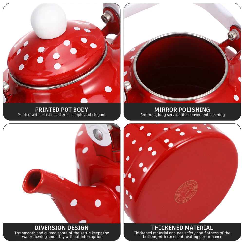 Household Water Boiling Kettle Kitchen Tea Kettle Coffee Making Pot 1.7L