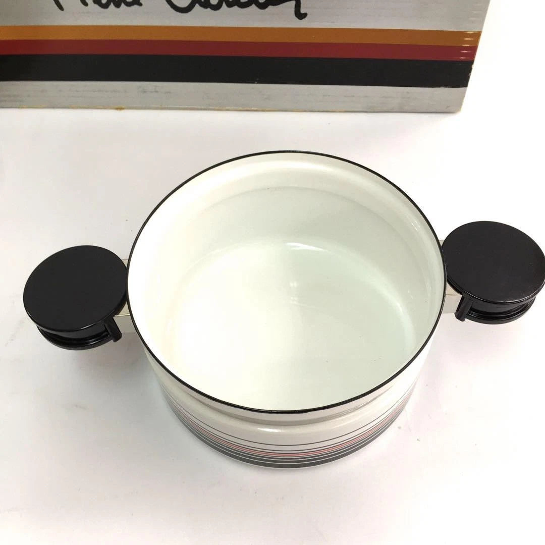 Kettle Zojirushi x Pierre Cardin Enamel Double Handle Used