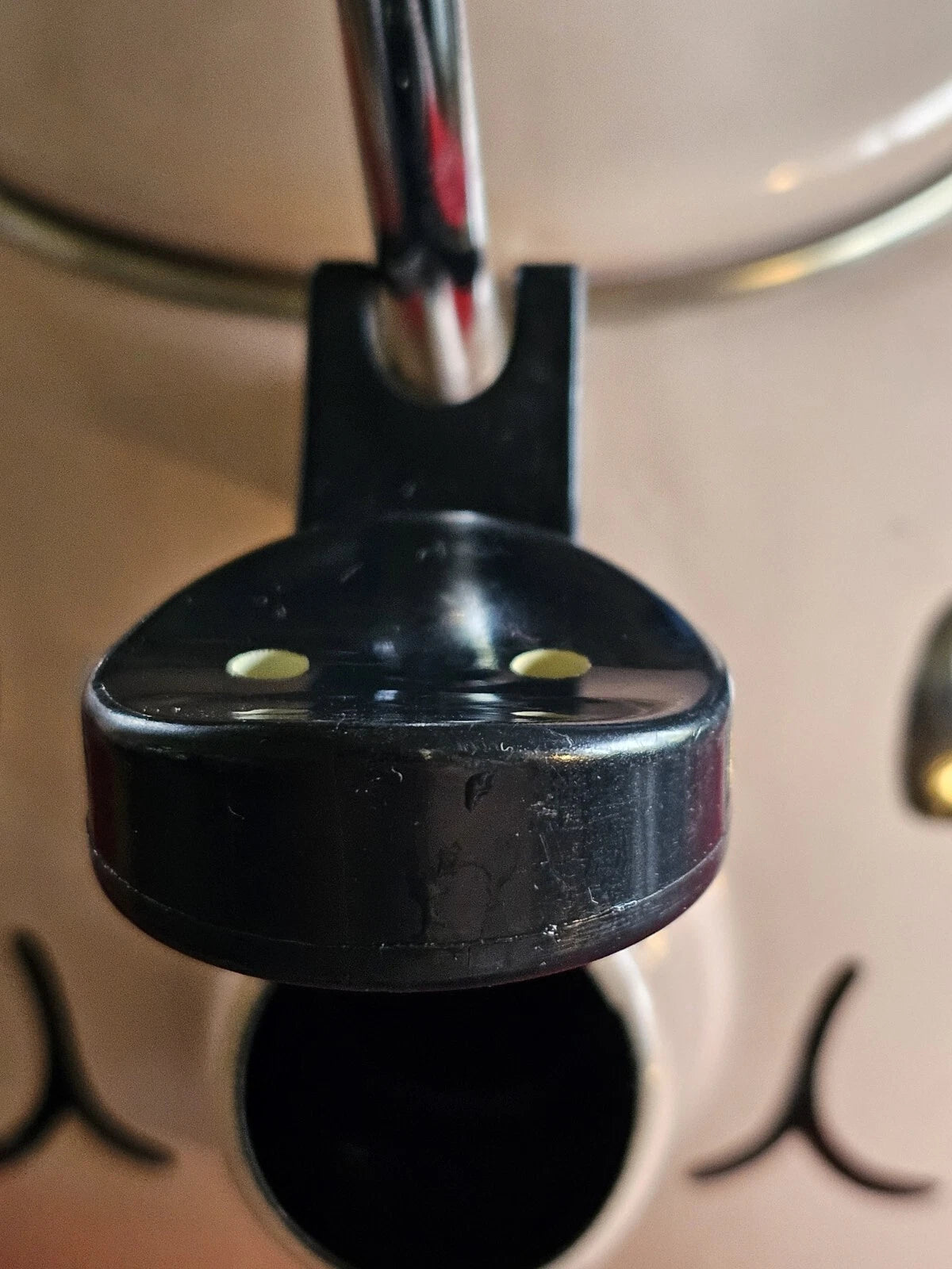 Vintage Kamenstein Pink Pig Whistling Teapot Tea Kettle