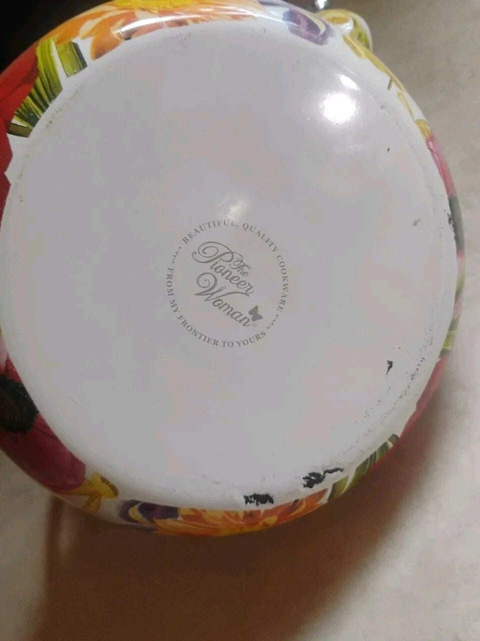 The Pioneer Woman Flower Garden Design Tea Pot Kettle See Pictures