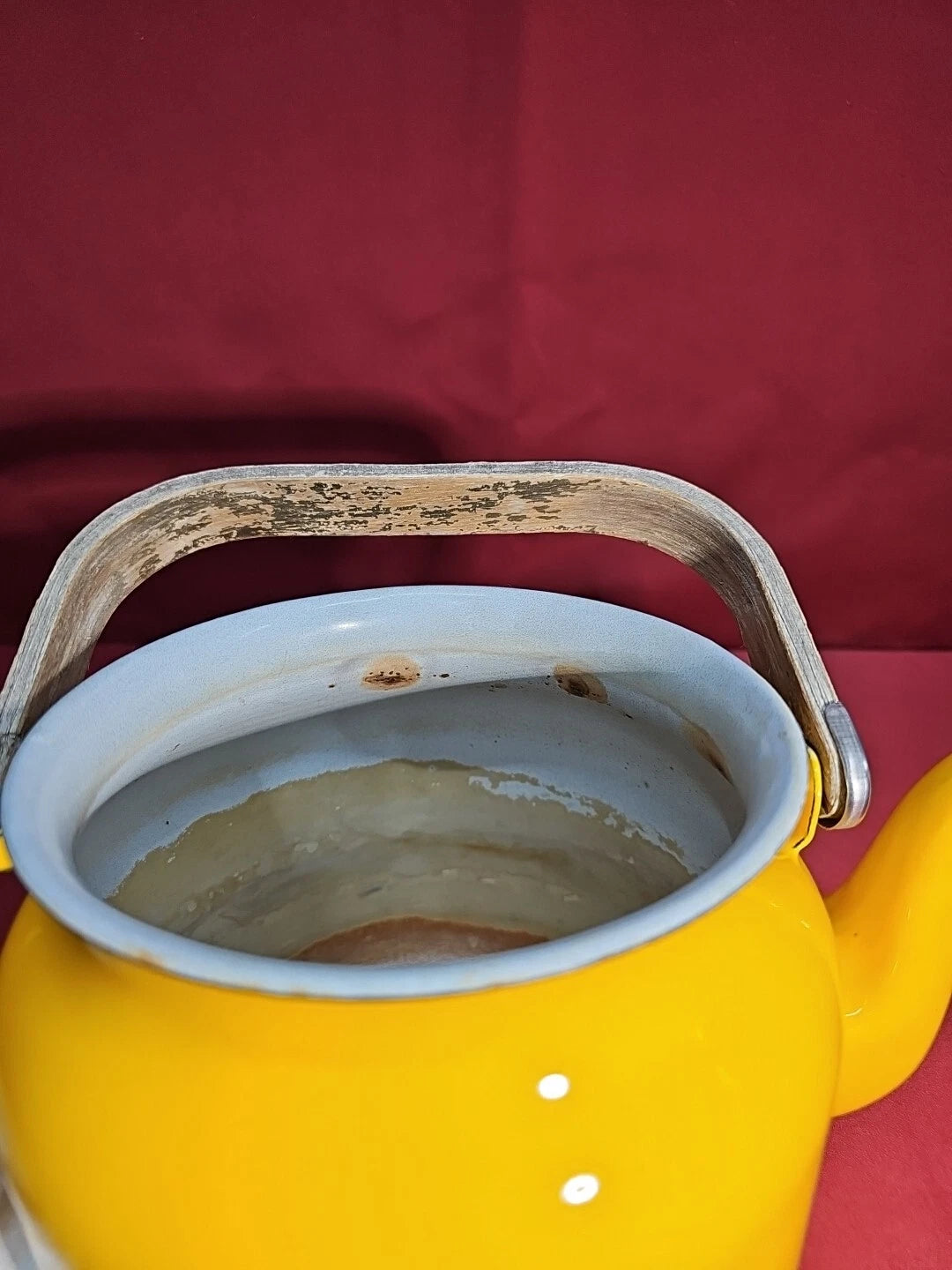 Vintage Gailstyn Enamel Tea Kettle Tea Pot For Decoration