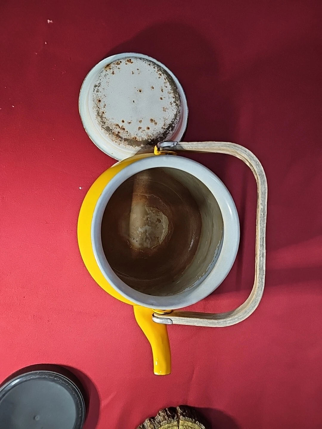 Vintage Gailstyn Enamel Tea Kettle Tea Pot For Decoration