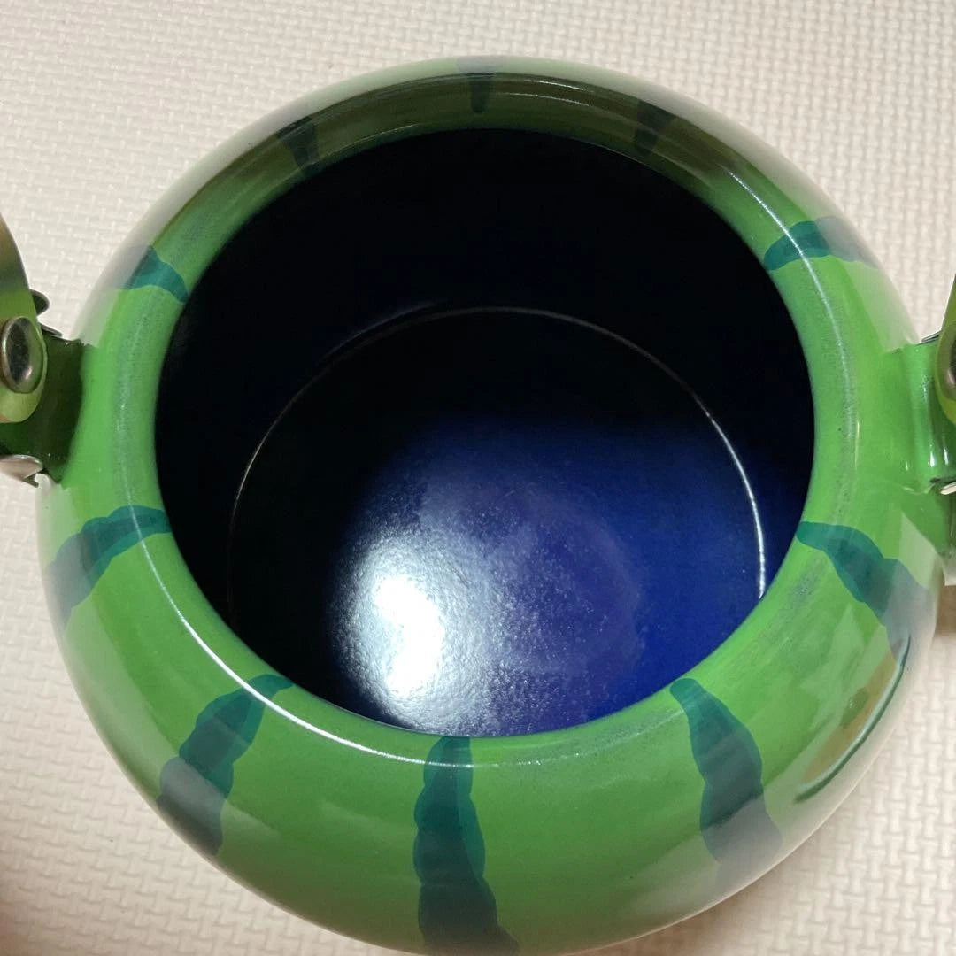 Kettle Ejiry Fruit Club Watermelon 1.4L Showa Retro hooped enamel used