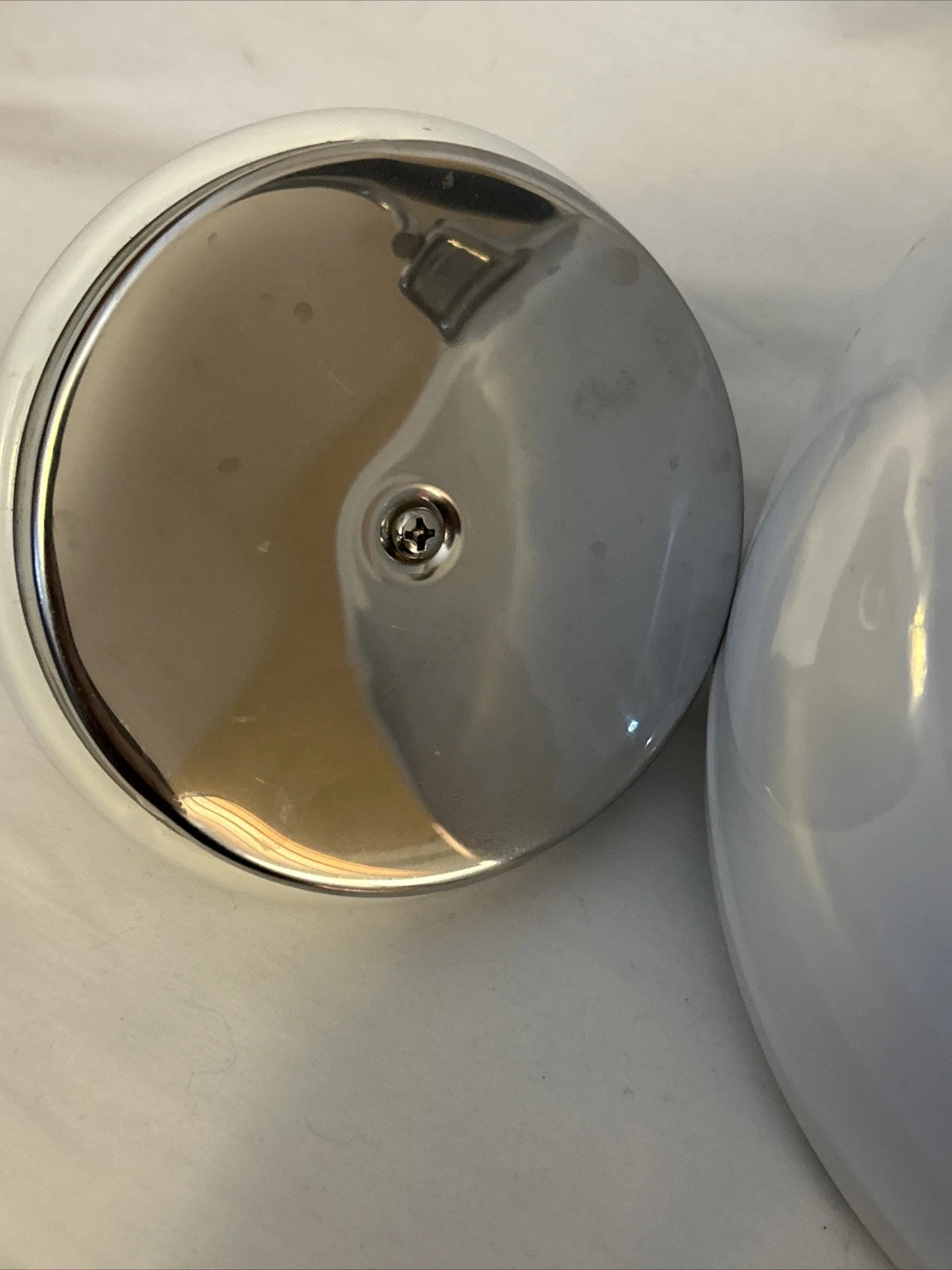 Chantal Enamel on Steel Vintage 1.7 Quart WHITE Whistling Tea Pot Kettle Preowne