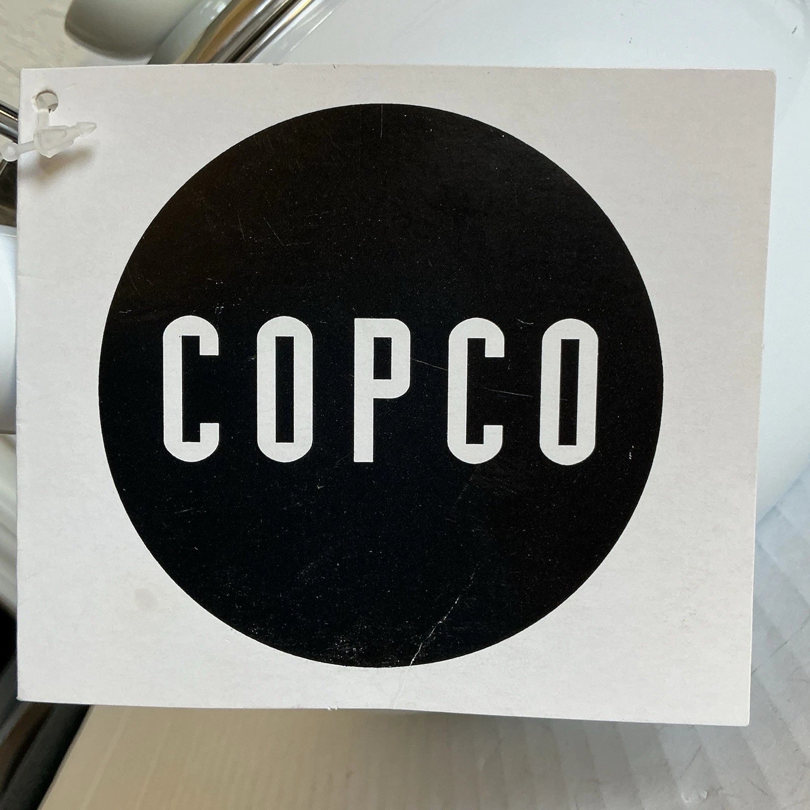 Vintage Copco Tea Kettle Whistling White Enamel Stainless Steel 2004 NEW NOS