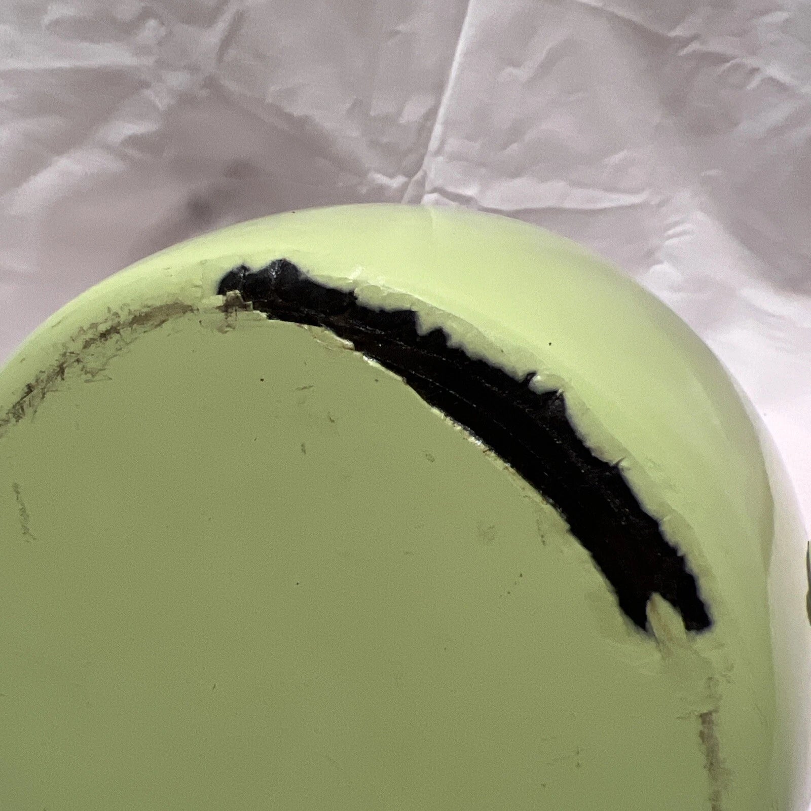 Vintage Copco Kettle Whistling Tea Pot Light green enamel