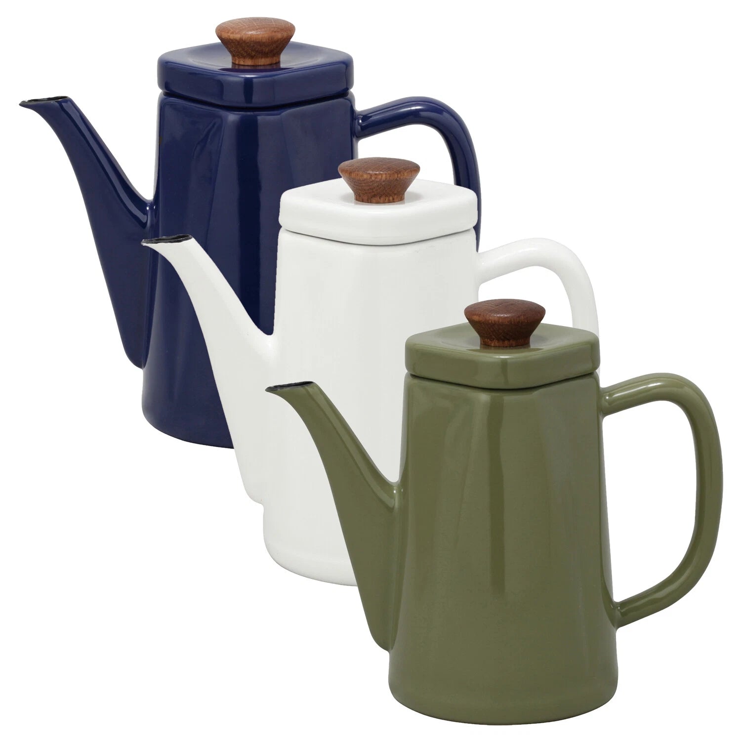 Noda Horo Enamel kettle 1.2L Anbi Genuine