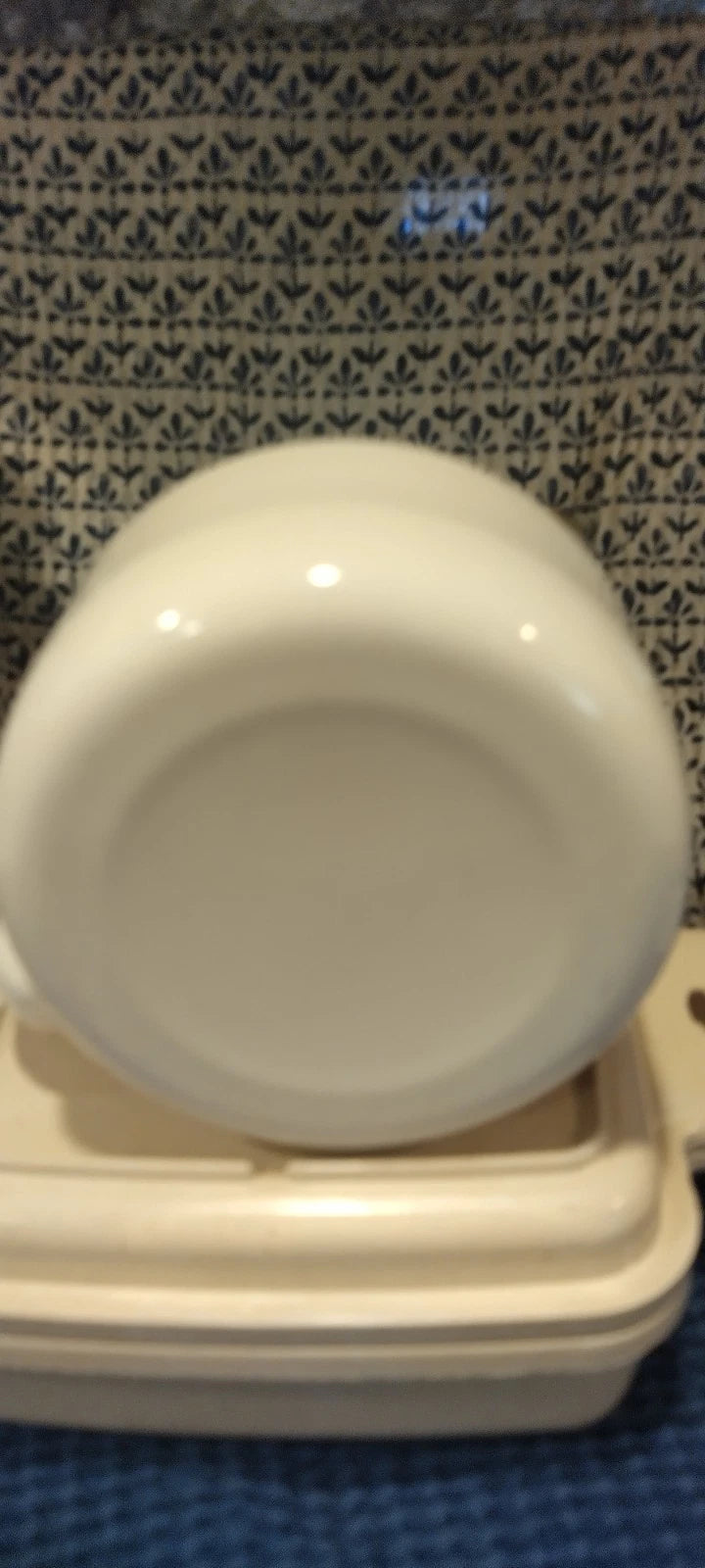 Vintage Enamel Coated Copco Style Teapot Kettle Rustic Farmhouse