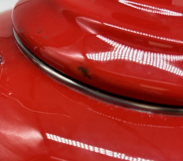 Le Creuset Whistling Tea Kettle Teapot Cerise Ombre 1.7 Qt Enamel On Steel