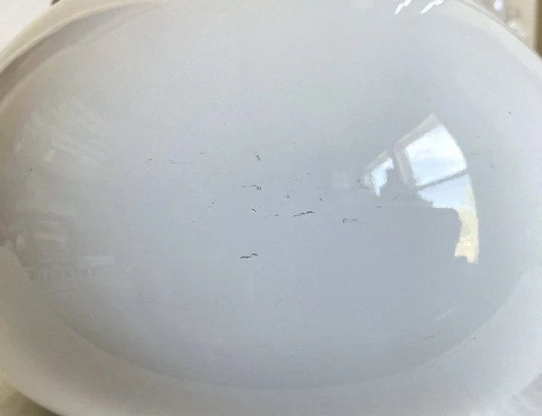 Vintage Copco Tea Kettle Whistling White Enamel Stainless Steel 2004 NEW NOS