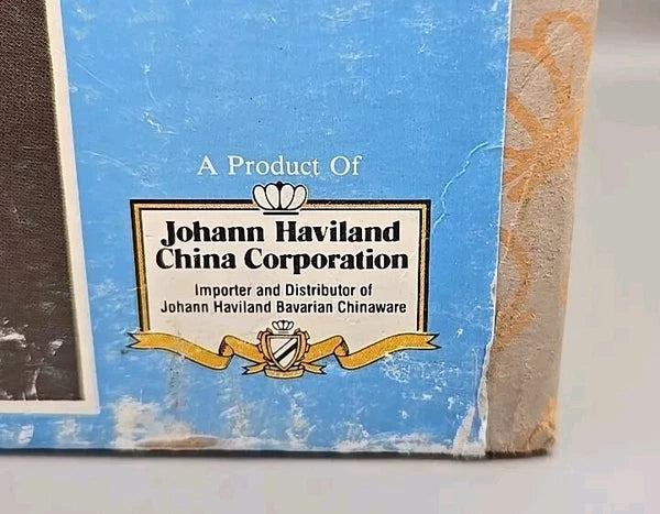 NEW Johann Haviland Bavarian Chinaware Spring Bouquet Whistling Teakettle In Box