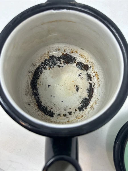 Vintage Vollrath Kook King Tea/Coffee Kettle Pot Seafoam Green Aqua