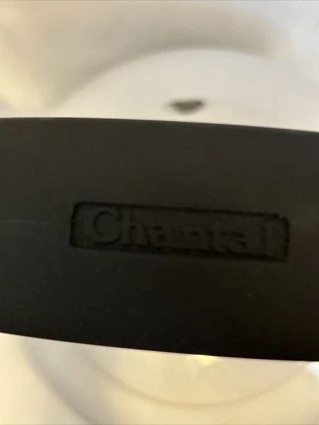 Chantal Enamel on Steel Vintage 1.7 Quart WHITE Whistling Tea Pot Kettle Preowne