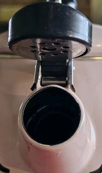 Vintage Kamenstein Pink Pig Whistling Teapot Tea Kettle