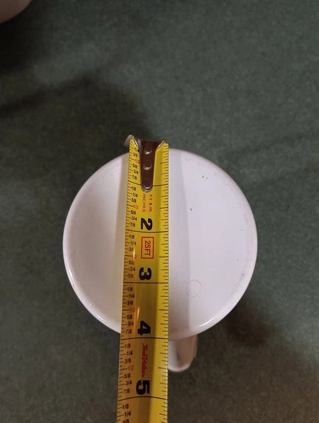 GEORGES BRIARD MCM ENAMELWARE TEA POT WHITE PINEAPPLE LEAVES STRAWBERRY BLACK