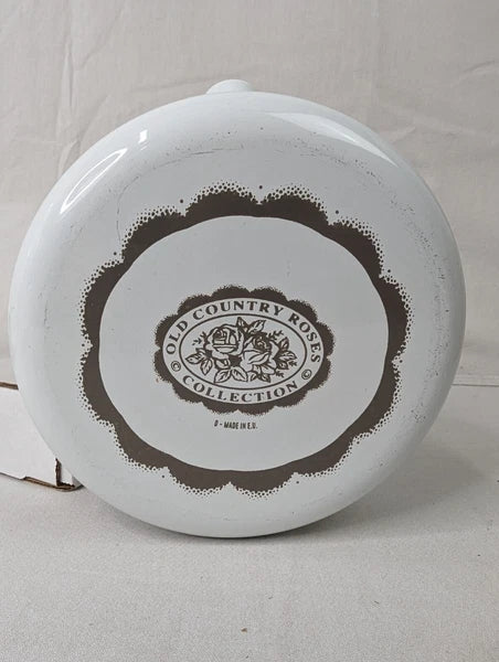 VINTAGE OLD COUNTRY ROSES COLLECTION ENAMEL 6 CUP REPLACEMENT KETTLE