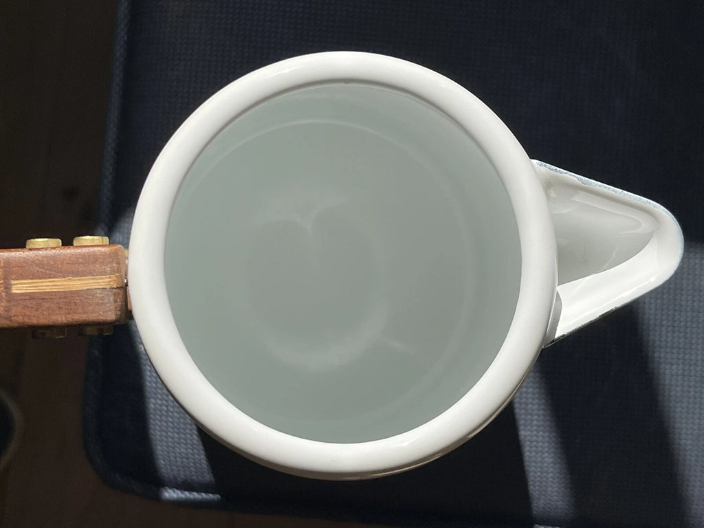 Hearth & Hand Magnolia Enamel Coffee Pot Rustic Farmhouse 6-Cup ~Rare