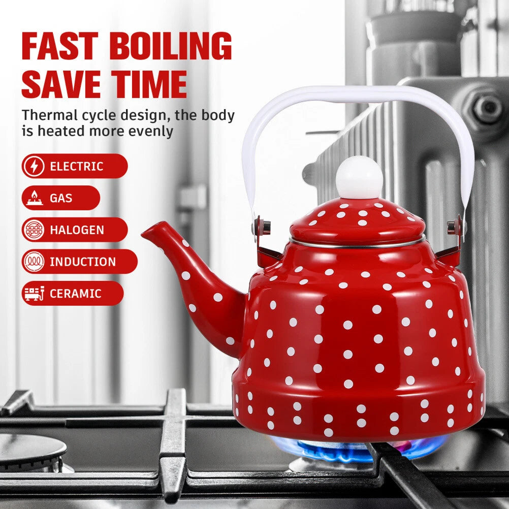 Household Water Boiling Kettle Kitchen Tea Kettle Coffee Making Pot 1.7L