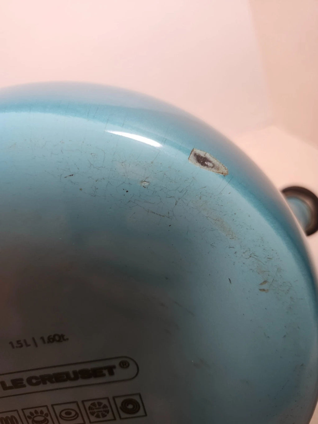 LECREUSET TEA KETTLE , TIFFANY BLUE