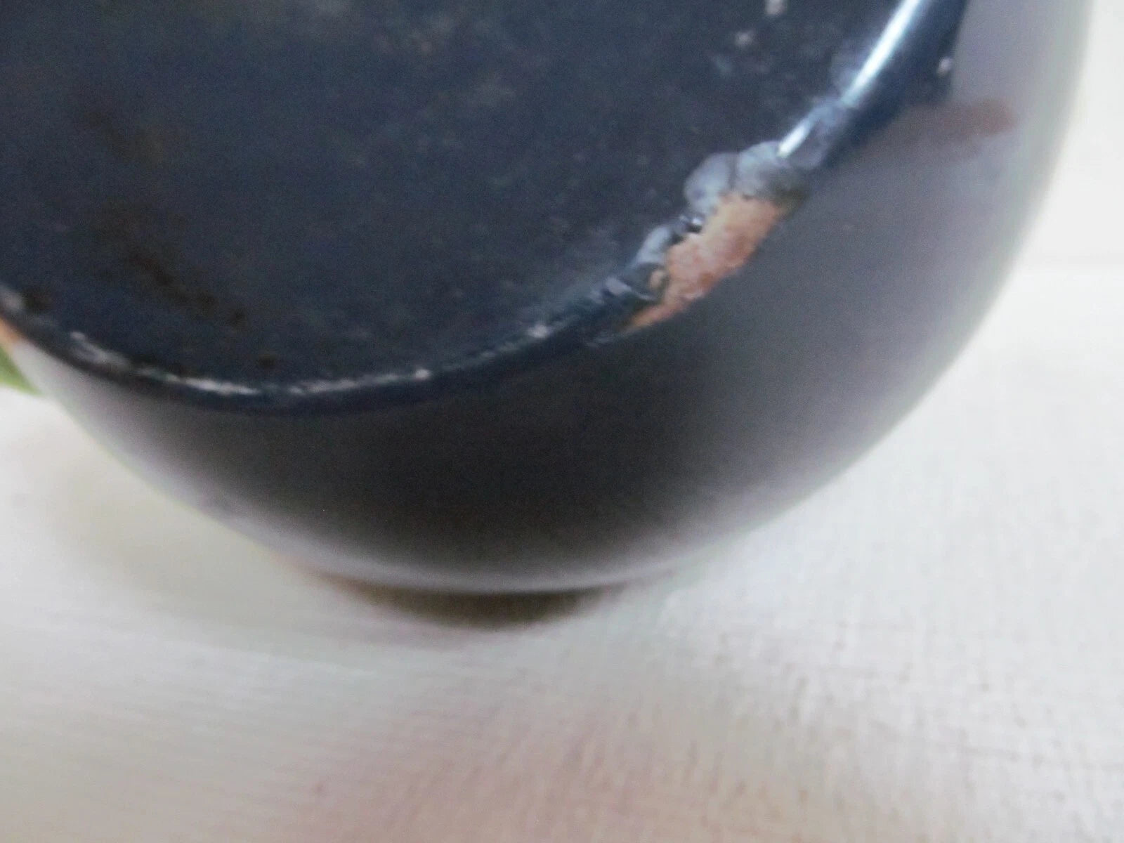 Vintage Copco Eggplant Enamel Whistling Tea Kettle