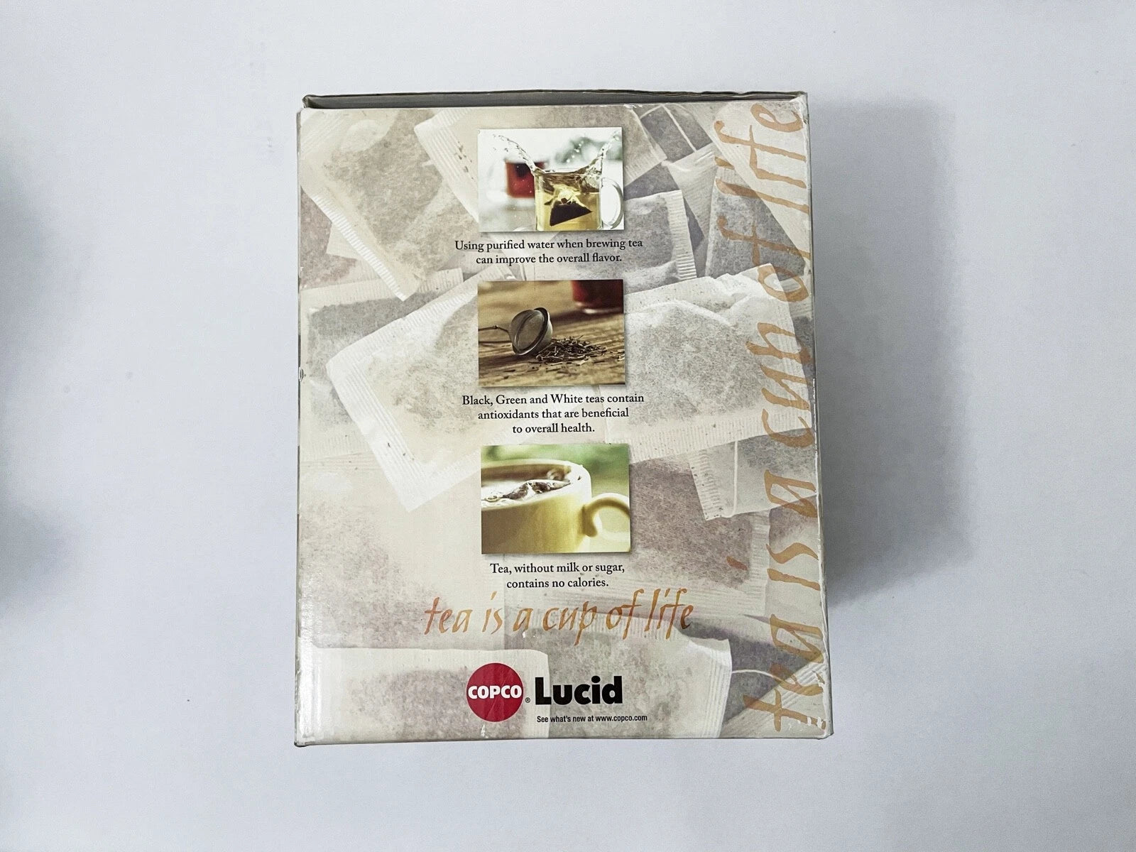 Copco Lucid Black Enamel Steel Teapot Kettle 2.5 Quarts