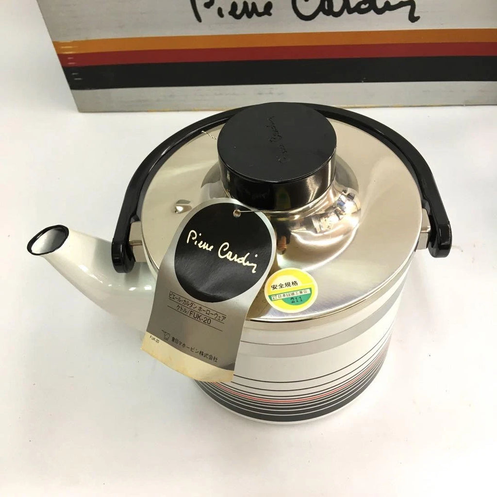 Kettle Zojirushi x Pierre Cardin Enamel Double Handle Used