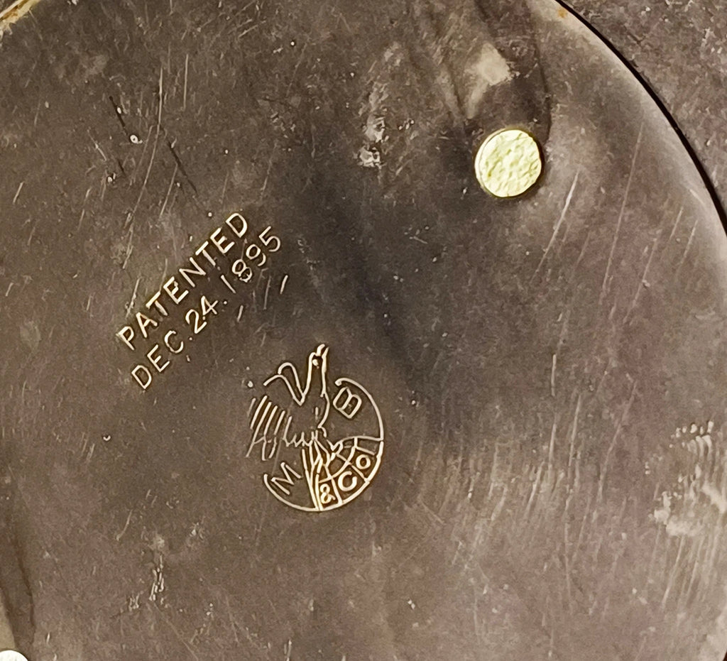 Antique Manning Bowing Gray Graniteware Enamelware Pewter Tea Coffee Set