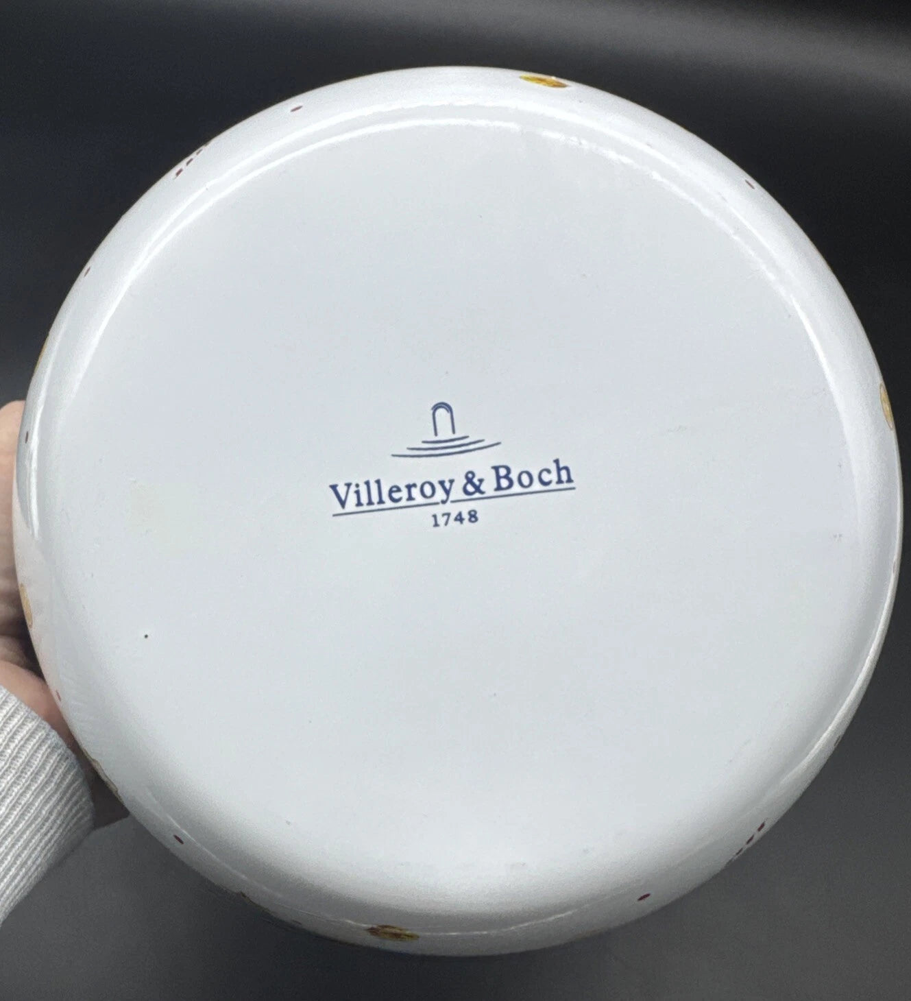 Villeroy & Boch WINTER BAKERY DELIGHT Porcelain Enamel On Steel Tea Kettle 2 QT