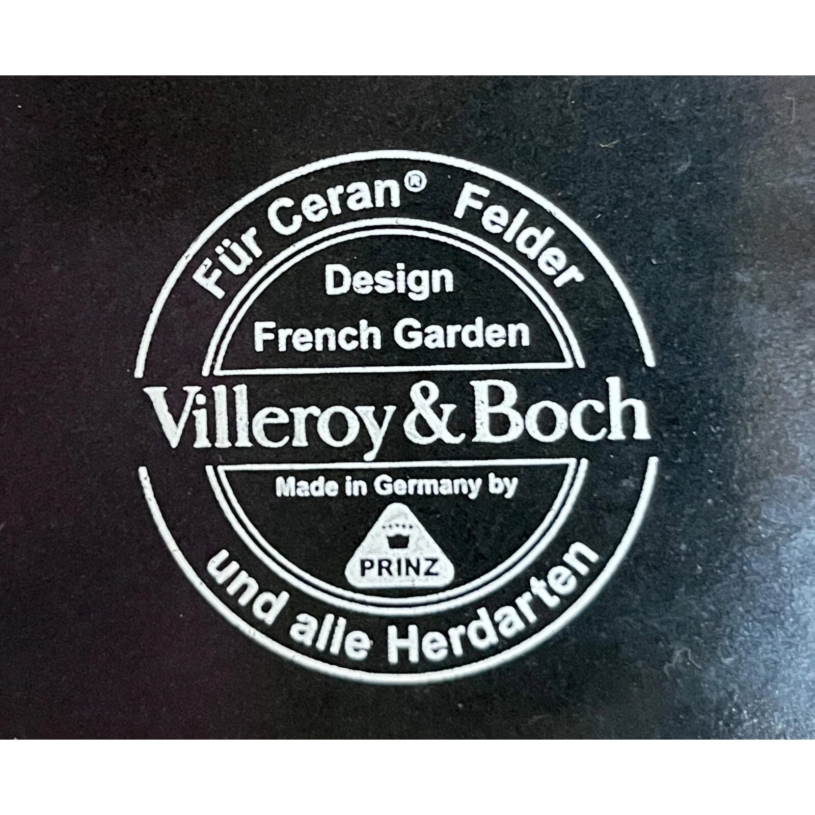 Villeroy & Boch French Garden Enamel Tea Kettle ~ HTF but Missing Spout Nozzle