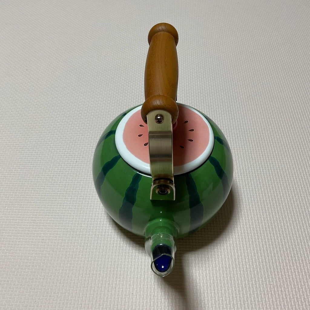 Kettle Ejiry Fruit Club Watermelon 1.4L Showa Retro hooped enamel used