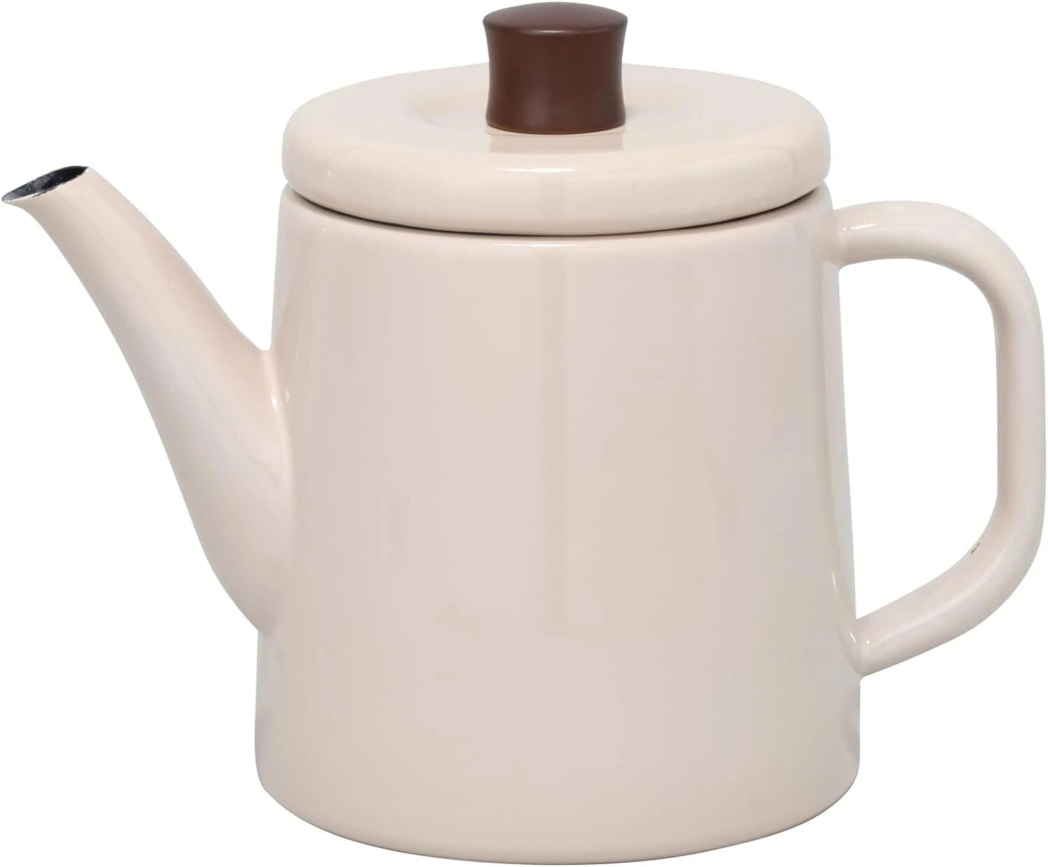 Noda Horo Noda Enamel Kettle PTR-1.5KBE 1.5L Beige IH compatible Made in Japan