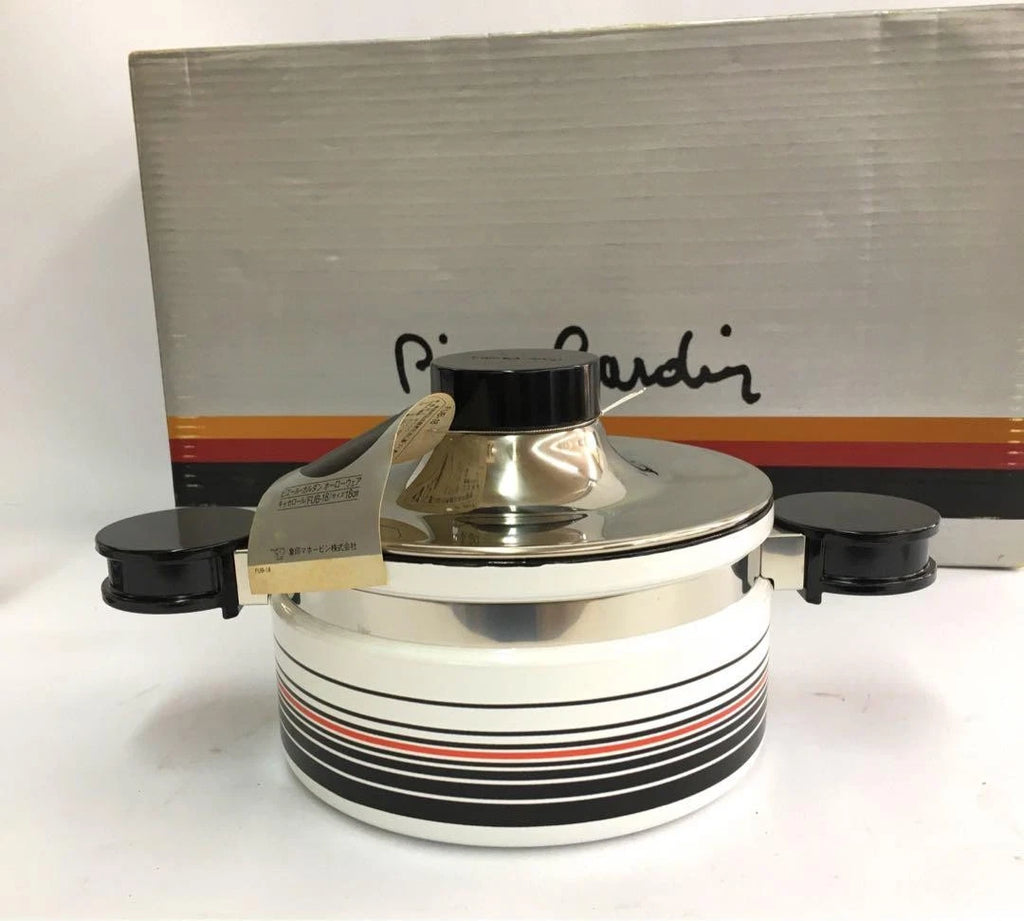 Kettle Zojirushi x Pierre Cardin Enamel Double Handle Used