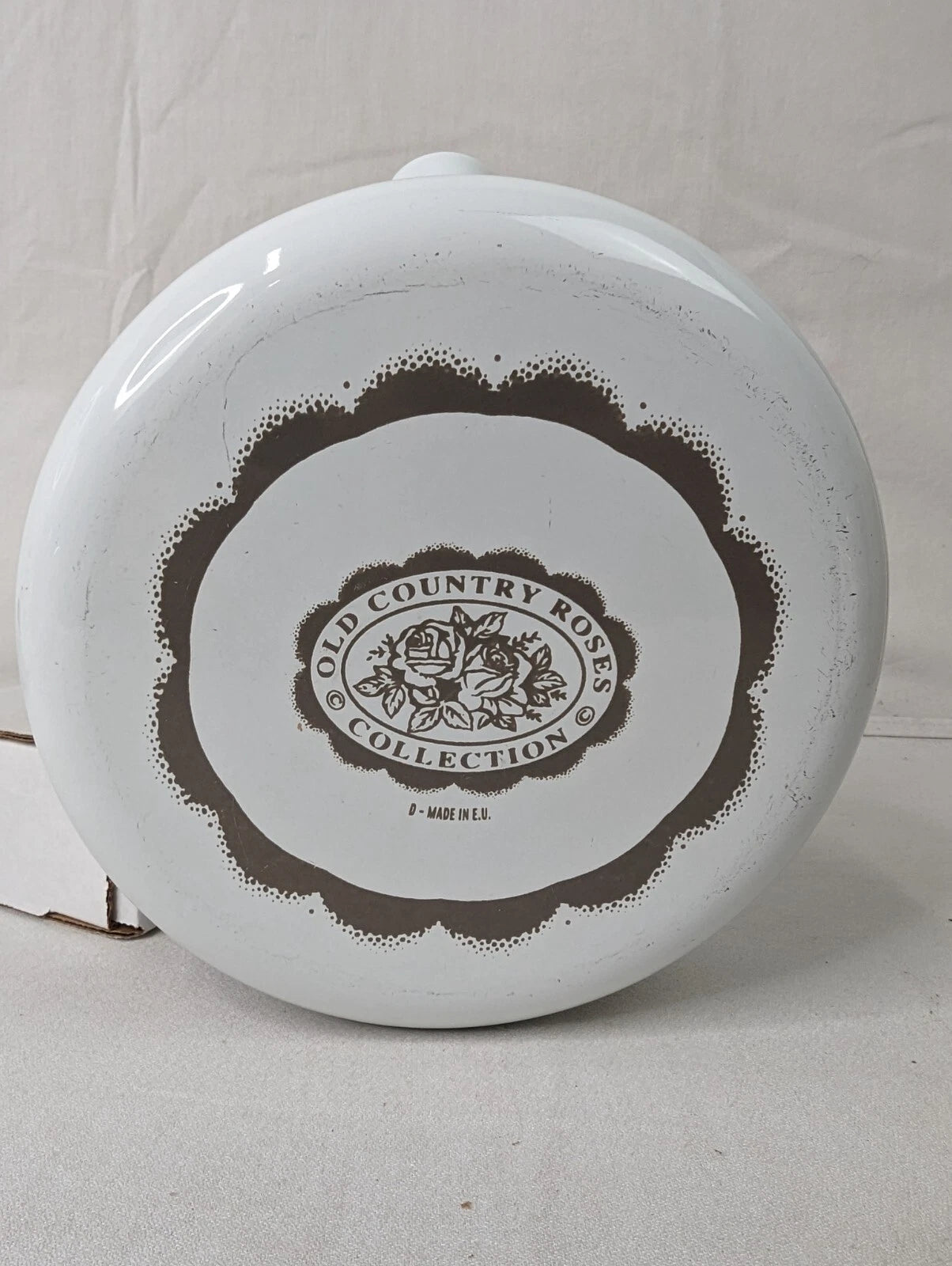 VINTAGE OLD COUNTRY ROSES COLLECTION ENAMEL 6 CUP REPLACEMENT KETTLE