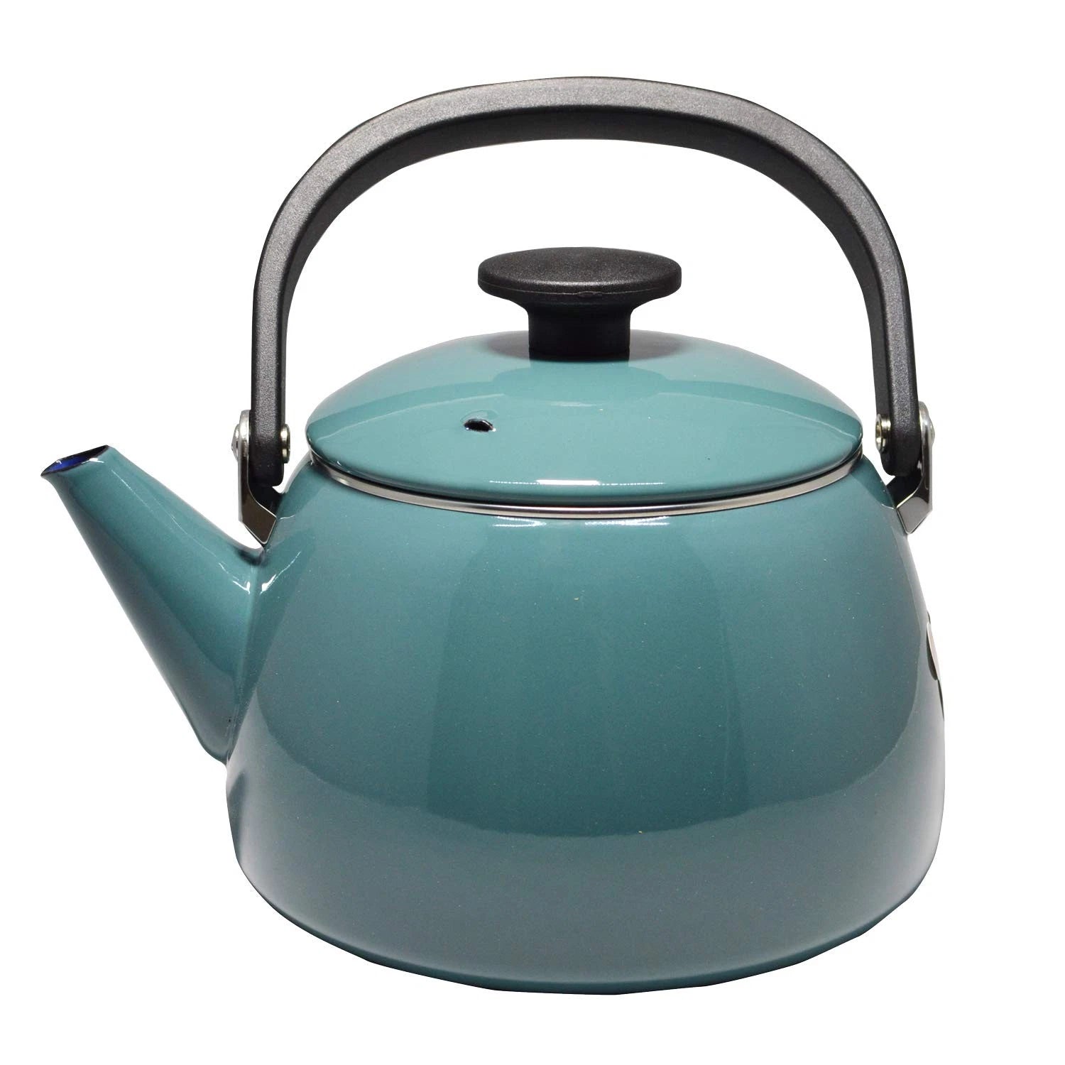 Fuji enamel kettle 2.5L smoke blue IH compatible CLF-2.5K from Japan NEW