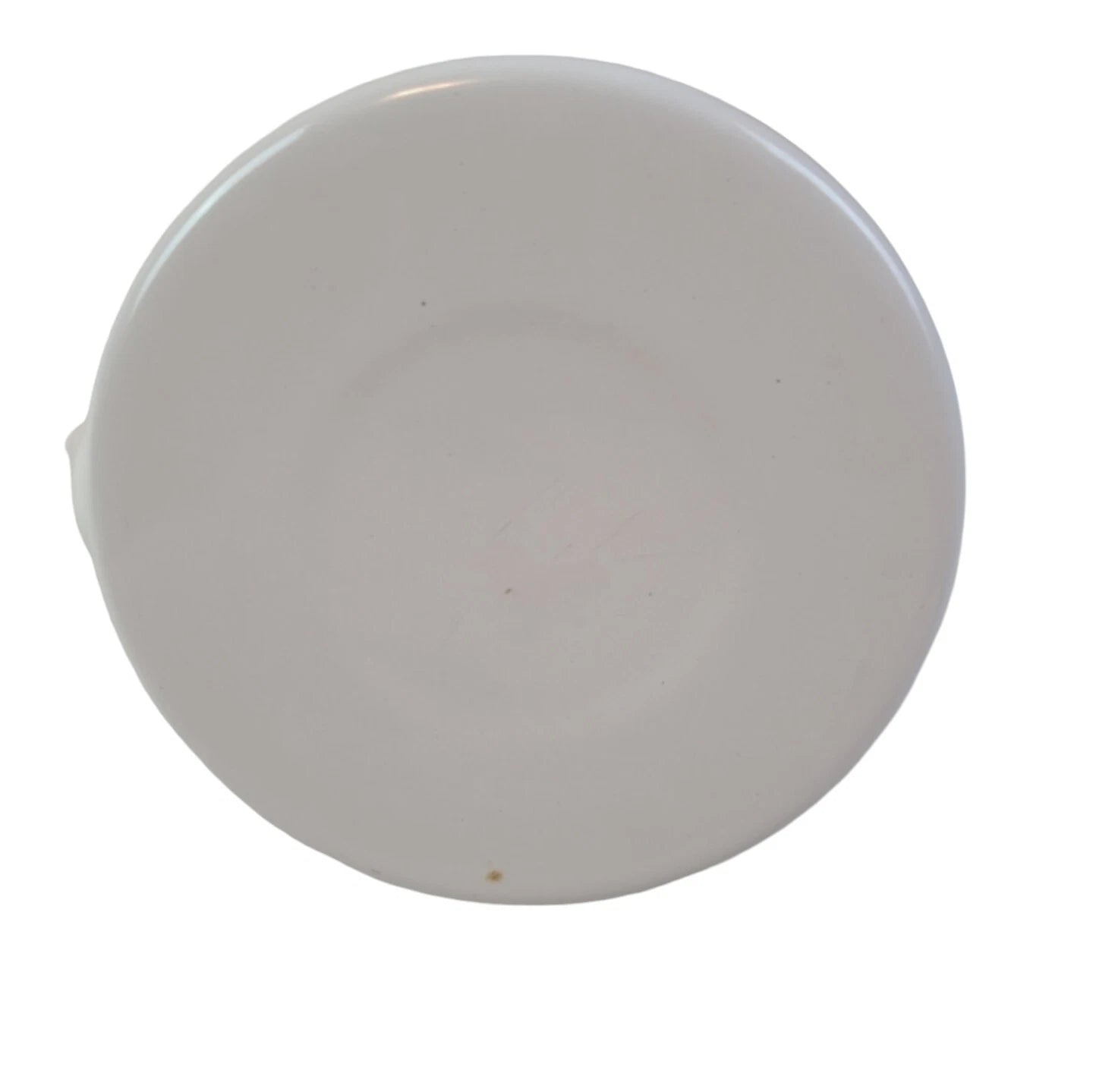 vintage white enamel tea kettle