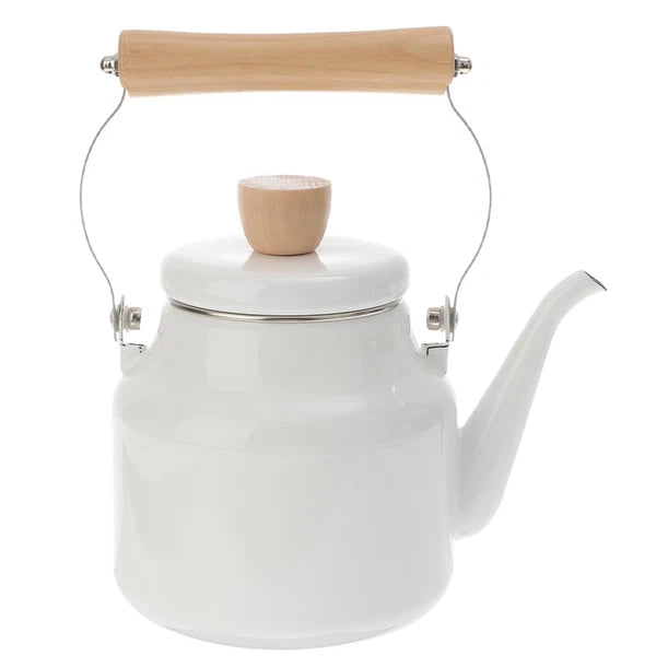 Kettle Travel Make Tea Enamel Teakettle for Stove Gas Top