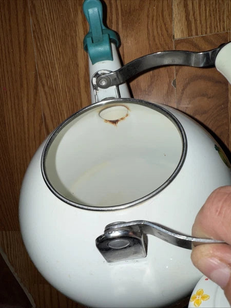 The Pioneer Woman Whistling Tea Kettle 2 Quart Blooming Bouquet Enamel On Steel