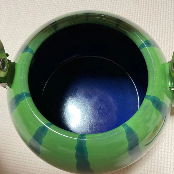 Kettle Ejiry Fruit Club Watermelon 1.4L Showa Retro hooped enamel used