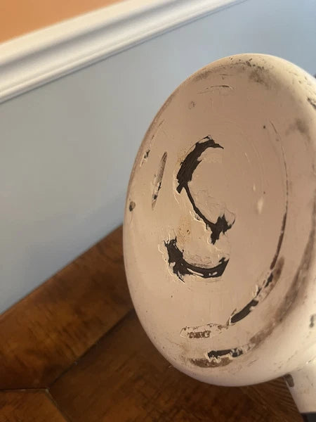 Vintage BERGGREN Enamel Coffee Pot Swedish Rooster Kettle Farm Flowers