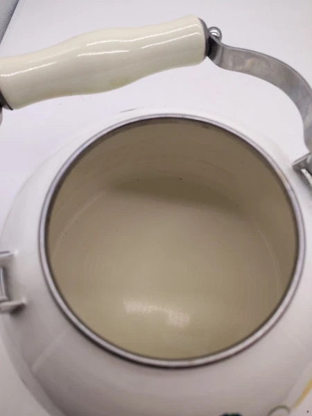 The Pioneer Woman Blooming Floral Bouquet Enamel on Steel 2-Quart Tea Kettle