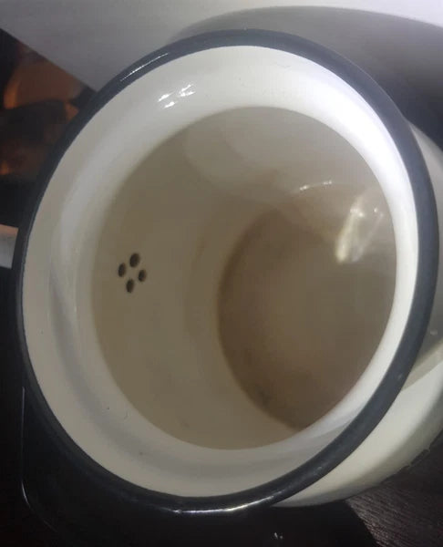 Vintage Arabia Finel Kaj Franck Ritari Medieval Troubadour Enamel Teapot Kettle