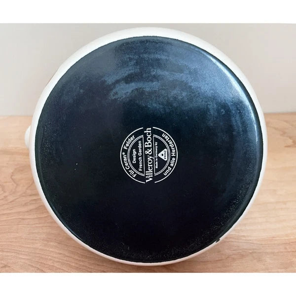 Villeroy & Boch French Garden Enamel Tea Kettle ~ HTF but Missing Spout Nozzle