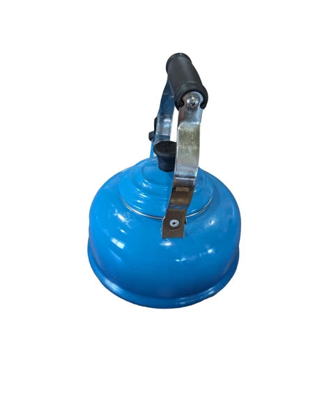 Le Creuset Enameled Steel 1.7 Quart Whistling Tea Kettle Blue Ombre