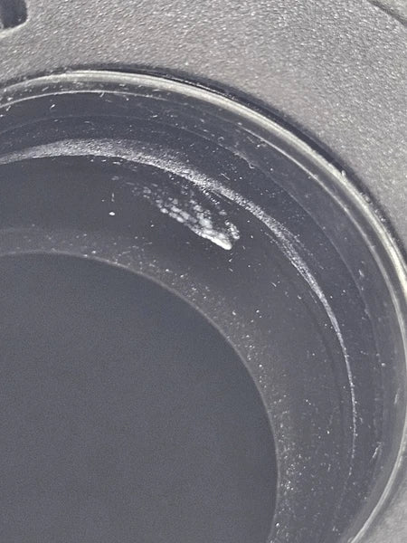 Michael Graves Designs White Enamel Tea Pot Kettle Black Handle