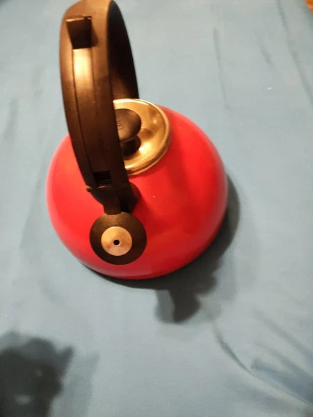 Copco Red Enamel Stainless Steel Tea Pot (Kettle)