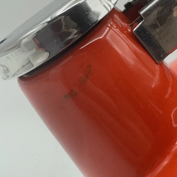 Kate Spade Lenox “All In Good Taste”  Enamel/Steel Whistle Coral Tea Pot