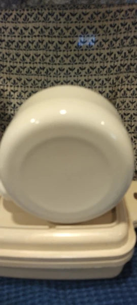 Vintage Enamel Coated Copco Style Teapot Kettle Rustic Farmhouse