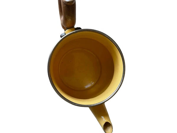 MacKenzie- Childs Victoria and Richard Green Enamel teapot