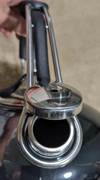 CHANTAL Black Onyx Whistling Tea Kettle Teapot Enamel on Steel